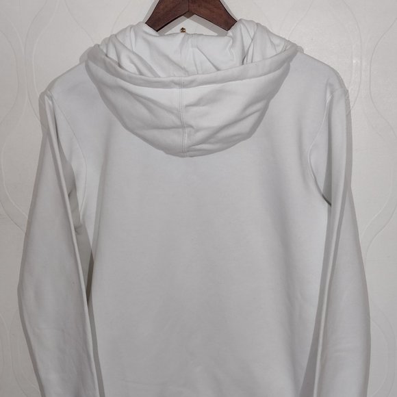 Adidas Camo Logo Hoodie Sweatshirt Size S Womens White - Picture 7 of 13